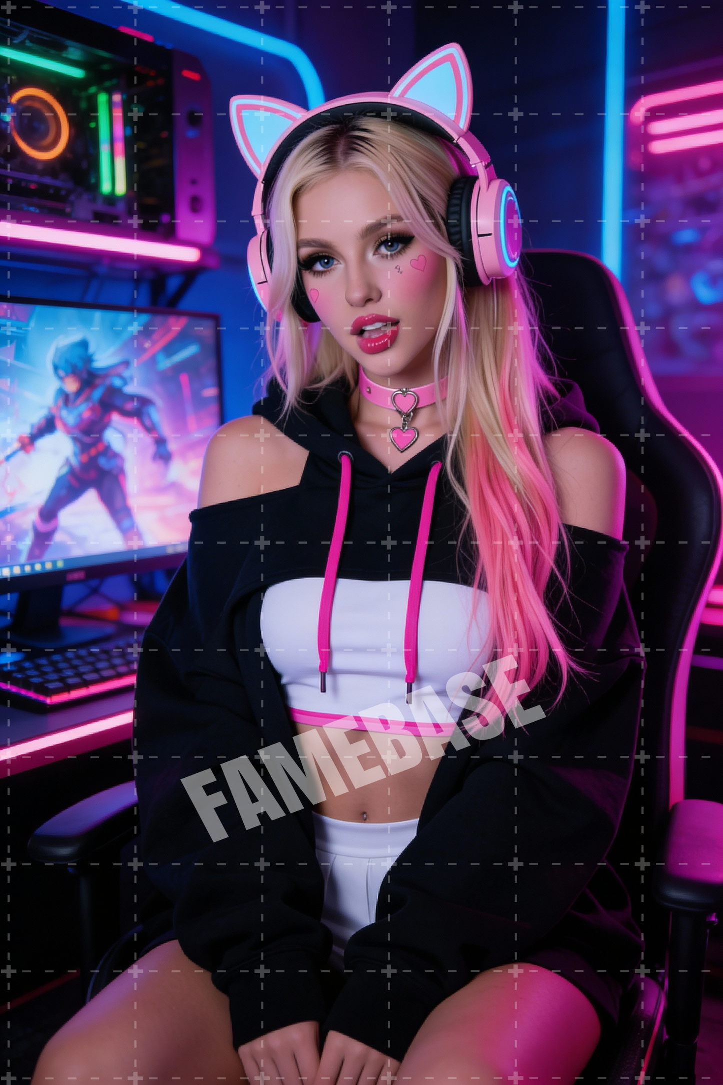AI Viral Gamer - Blair Kitty