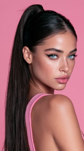 Noa Kim — AI influencer, beauty (Noa — beauty portrait)
